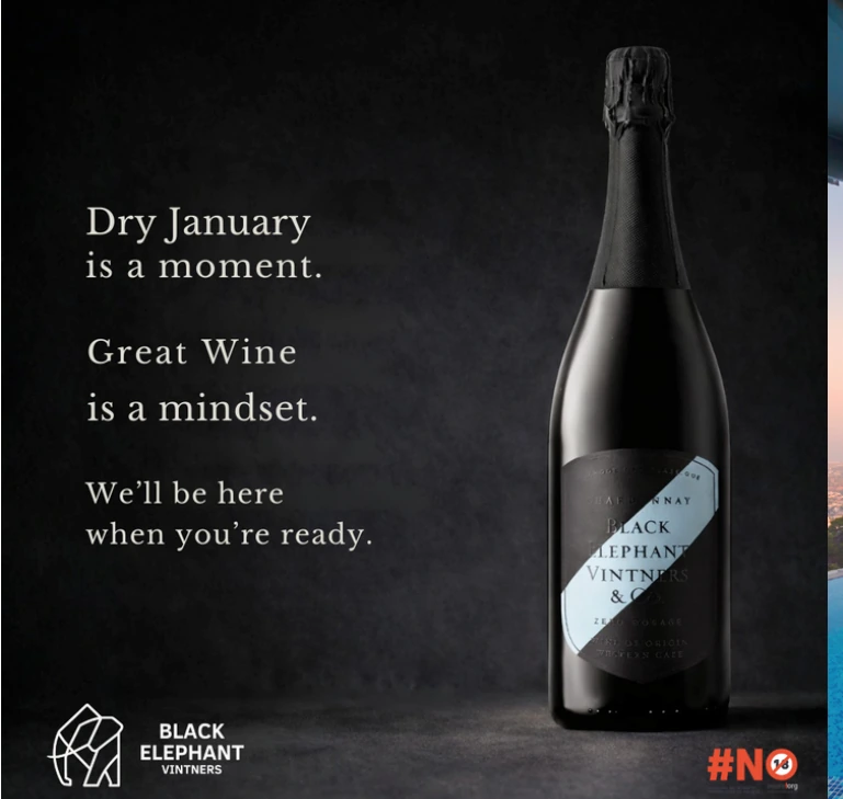 Black Elephant Vintners: Brand creative